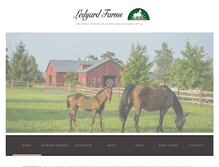 Tablet Screenshot of ledyardfarms.com